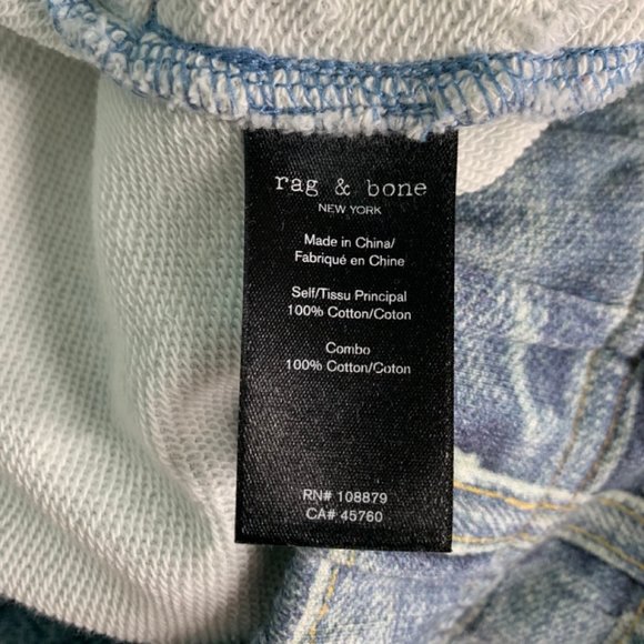 Rag And Bone Miramar Faux Jeans Knit Joggers Size:XS - Picture 11 of 15